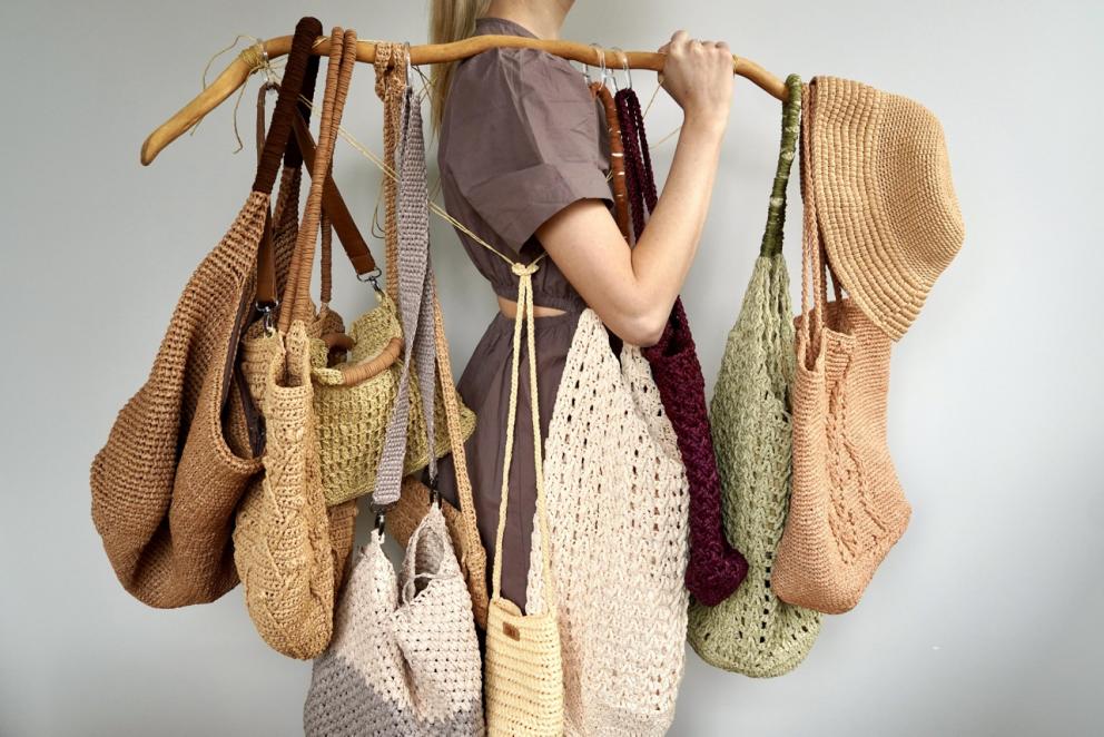 Handbags straw supplier wholesale Bali Indonesia Good Solution